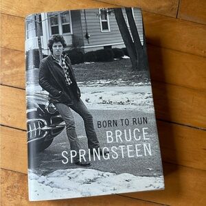 Bruce Springsteen Born to Run hardcover biography